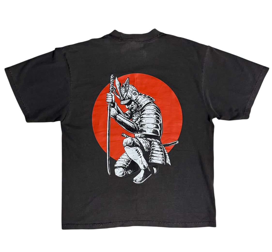 Samurai Red Sun Heavyweight t shirt