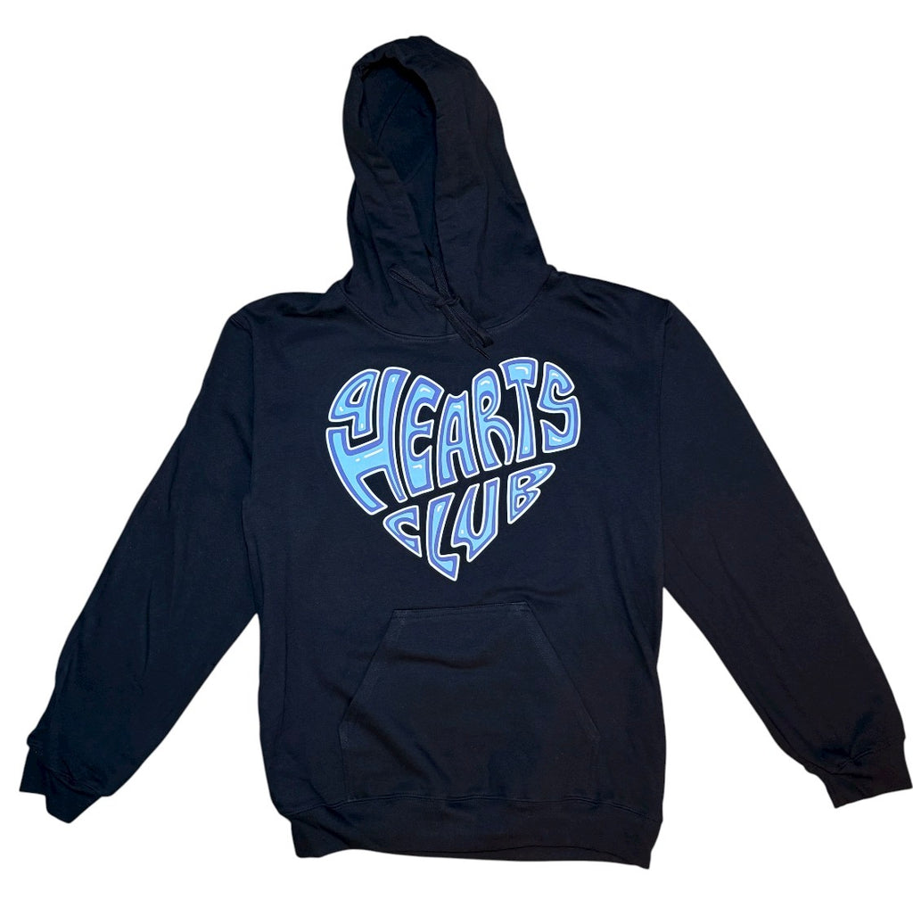 soft style Hoodie blue 4 Hearts Club